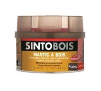 Mastic SINTOBOIS + Tube durcisseur SINTO - Acajou - Boite 1 L - 23772