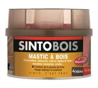 Mastic SINTOBOIS + Tube durcisseur SINTO - Acajou - Boite 1 L - 23772 G