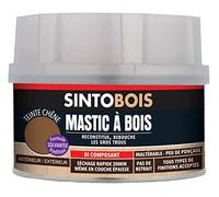 Sinto Mastic SINTOBOIS + tube durcisseur Chêne Boîte 170 ml 33700
