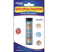 MASTIC SPÉCIAL ÉVACUATIONS 57 GR - ATMOSEXPRESS ATMOS PRODUCTS 1113 - Soude, répare et assemble tous types de matériaux