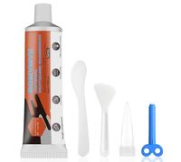Mastic Universel Etanche, Mastic D'étanchéité, Mastic D'étanchéité, Barrière Anti-eau Adhérente, Etanchéité en Plastique Liquide Idéal pour les Gouttières, les Terrasses, les Véhicules Automobiles