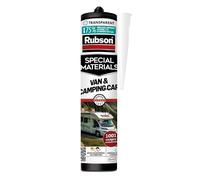 Mastic Van&Camping-Car Transparent(cartouche de 290ml)Mastic joint&colle élastique haute performance Pour étanchéité et réparation