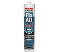 Masticcolle polymère hybride Soudal Fix ALL Flexi Noir G