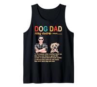 Mastiff Dog Dad Definition for Daddy Funny Fathers Day Débardeur