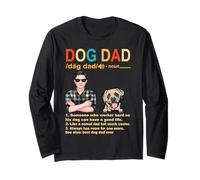 Mastiff Dog Dad Definition for Daddy Funny Fathers Day Manche Longue