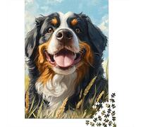 Mastiff du Tibet Puzzles 1000 Pieces Cadeau Unique Jeu ÉduChatif Défi Jouet À De Qualité Supérieure Peinture Art pour Adultes Enfants 1000pcs (75x50cm)