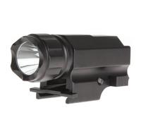 Mastiff P10 - Lampe LED à 2 modes de 500 lumens, 20 mm, rail Picatinny à dégagement rapide, 1 lampe tactique à pile CR123A