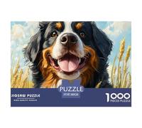 Mastiff tibétain 1000 Pièces Puzzles pour Adultes sur Le Thème De Animaux Classique Cadeau Stimulant Loisir Détente Écologique Art Classique 38x26cm/1000pcs