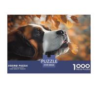 Mastiff tibétain Puzzles 1000 Pièces Cadeau Unique Jeu Éducatif Défi Jouet À De Qualité Supérieure Peinture Art pour Adultes Et Enfants 38x26cm/1000pcs