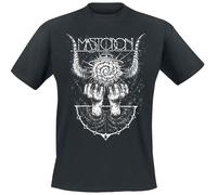 Mastodon Horned Cosmos Homme T-Shirt Manches Courtes Noir 100% Coton Regular/Coupe Standard