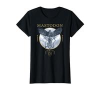 Mastodon Hushed and Grim Eagle Circle T-Shirt, Femme, Noir, 3XL