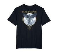 Mastodon Hushed and Grim Eagle Circle T-Shirt, Homme Grandes Tailles, Noir, 4X Tall
