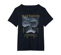 Mastodon Hushed and Grim Snake T-Shirt, Femme Grandes Tailles, Noir, 3X