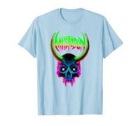 Mastodon - Skull on Light Blue T-Shirt