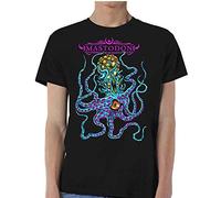 Mastodon - T-Shirt # S Black Unisex # Octo Freak [Import]