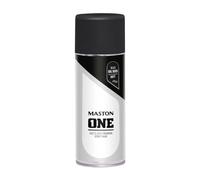 Maston One - Peinture en aérosol - 400 ml - Noir mat