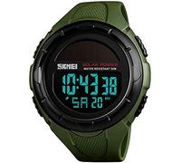 MASTOP Montre de sport numérique militaire pour homme, rétro-éclairage LED, alarme, chronomètre, étanche à 50 m, pour homme