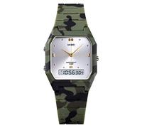 MASTOP Montre de sport numérique pour homme - Carrée - Étanche - Écran LED - Chronomètre - Alarme