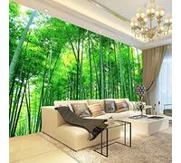 MASTPOINT Papier peint 3D Mural plante verte bambou forêt forêt salon chambre décoration papier peint TV canapé fond autocollant Mural Art