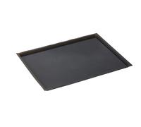 Mastrad Biskuit-Backform, Backmatte für Biskuitteig, Silikon, Schwarz, 40 x 30 cm, F45914