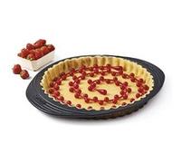 Mastrad - Chaîne de cuisson fond de tarte silicone - rouge Red G