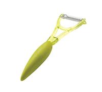 Mastrad Eplucheurs Julienne Fruits et légumes - Utilisation Simple - Gamme Elios - Double Tranchant - Lame INOX - Ambidextre - Compatible Lave-Vaisselle - Tagliatelles de légumes ou fruits - Vert