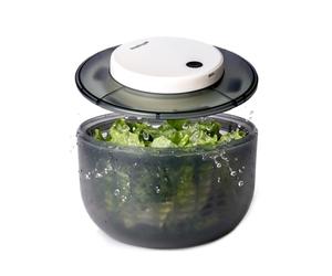 mastrad - Essoreuse À Salade Électrique Rechargeable USB-C 26 cm | Capacité 6 L, séchage automatique, USB-C, jusqu'à 100 utilisations, bol lave-vaisselle