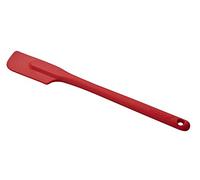MASTRAD F10315 Demi-Spatule - Maryse - Pâtisserie Desserts Nappage - Unibloc - En Silicone - Ne Raye Pas Les Casseroles - Rouge