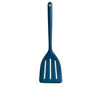 MASTRAD - F10813-1 Spatule de Cuisine - Ustensile de Cuisine - Spatule Unibloc Tout en Silicone - Souple - Résistante à la Chaleur - Spatule de cuisine Antiadhésive - 30 x 8,5 cm - Bleue