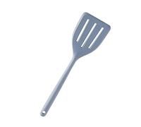MASTRAD - F10814-1 Spatule de Cuisine - Ustensile de Cuisine - Spatule Unibloc Tout en Silicone - Souple - Résistante à la Chaleur - Spatule de cuisine Antiadhésive - 30 x 8,5 cm - Grise