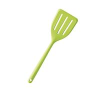 MASTRAD - F10818-1 Spatule de Cuisine - Ustensile de Cuisine - Spatule Unibloc Tout en Silicone - Souple - Résistante à la Chaleur - Spatule de cuisine Antiadhésive - 30 x 8,5 cm - Vert