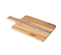 MASTRAD - F23661 - Planche à Découper Bois - Pliable - Rectangulaire - Petit Format - Joint en Silicone - Acacia - 34.5 cm x 17 cm x 1,2 cm - Brown
