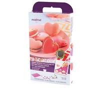 Mastrad F45760 Kit Macaron Cœur Silicone Berry 33,5 x 5 x 20,9 cm