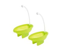 Pocheuse à oeufs MASTRAD en silicone lot de 2 vert