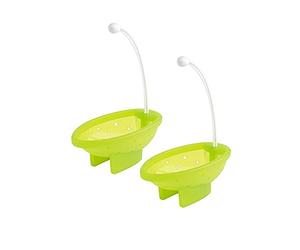 Mastrad F65208 Lot de 2 Pocheuses à oeufs en Silicone