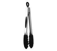 Mastrad - Pince De Cuisine - Acier Et Silicone - Noir Noir