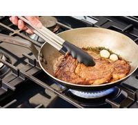 Mastrad Küchenzange, Grillzange, Kochzange, Küchenutensil, Inox-Stahl, Grün, F17608