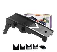 Mandoline lame V multi-râpes noir Mastrad