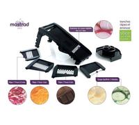 MASTRAD Mandoline multi-lames F21000 - 5 lames - Noir