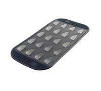 MASTRAD - Moule 20 Mini Madeleines - 100% Silicone Premium - Anti-Adhésif - Maintien Parfait - Gris Fumé