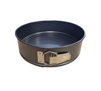 mastrad - Moule À Charnière - Fond Amovible - Démoulage Facile - Acier Revêtu Antiadhérent - Sans PFAS & PTFE - Ø 24 cm