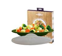 Mastrad - Papillotes Silicone Lot De 2 (360 ml) - Cuisson Vapeur Saine Micro-ondes & Four - Flexibles & Anti-Adhérentes - -40°C à 220°C - Poignées Rigides - Silicone Sans BPA