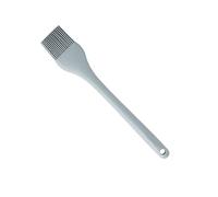 MASTRAD - Pinceau Cuisine Silicone - Monobloc - Résiste à la Chaleur (300°C) - Passe au Lave-Vaisselle - Gris