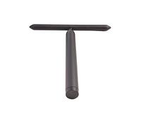 mastrad - Rateau à crêpes - Silicone - Manche articulé - N'endommage Pas la poêle - Noir - F12500