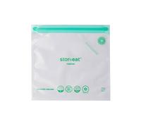 MASTRAD - Sac Intelligent Stor’eat - Sacs Sous Vide Réutilisables - Préserve les Nutriments - Cuisson Saine - Lot de 10-22 x 21 cm - 1,3 L