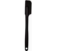 Mastrad Silikonschaber Klein, Teigschaber, Küchenschaber, Küchenutensil, Silikon, Schwarz, F10300