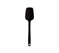 Mastrad Spatule-cuillère unibloc en silicone - ne raye pas les casseroles - Noir 27,5 cm