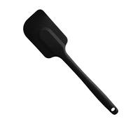 MASTRAD - Spatule - Maryse - Pâtisserie Desserts Nappage - Unibloc - En Silicone - Ne Raye Pas Les Casseroles - Noire, Noir