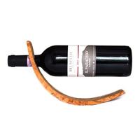 Mastro Leonardo Porte-Bouteille de vin en Bois d'olivier - Fabriqué à la Main en Italie