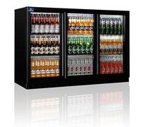 Réfrigérateur Bar Avec 3 Portes Coulissantes En Verre, 312 Litres, +1°/+10°C Mastro